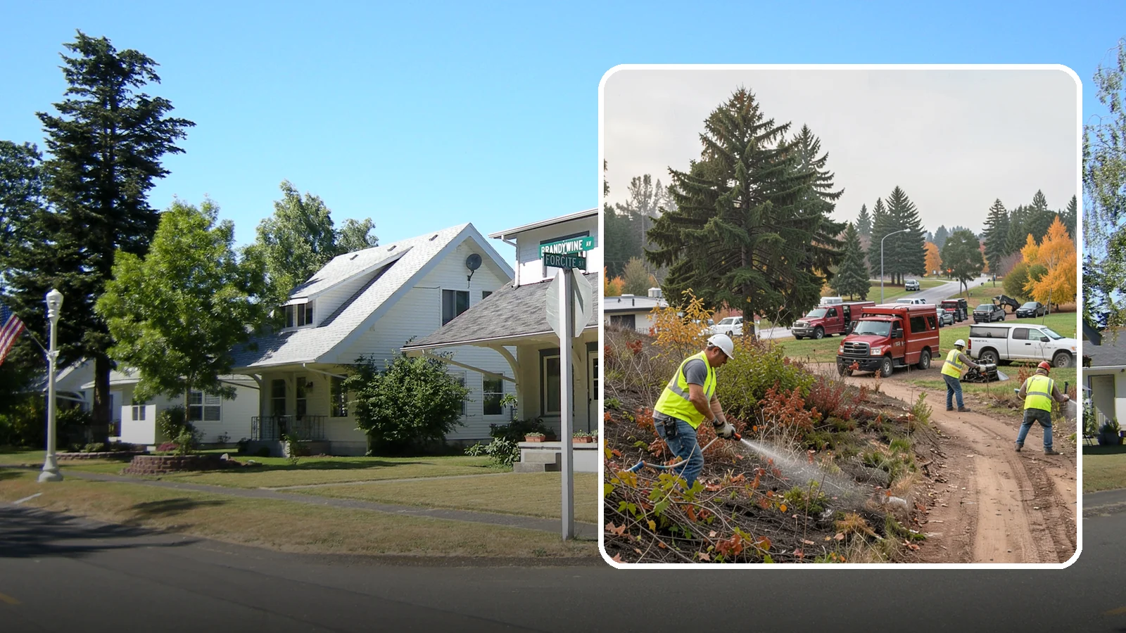 Municipal Vegetation Management in DuPont, Pierce County, WA - We control brush, invasive growth, and encroaching vegetation across public rights-of-way, easements, and facility grounds for...