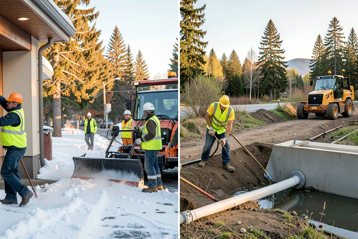 Municipal Vegetation Management in DuPont, Pierce County, WA - We survey corridors and sites to define clearing widths and treatment methods