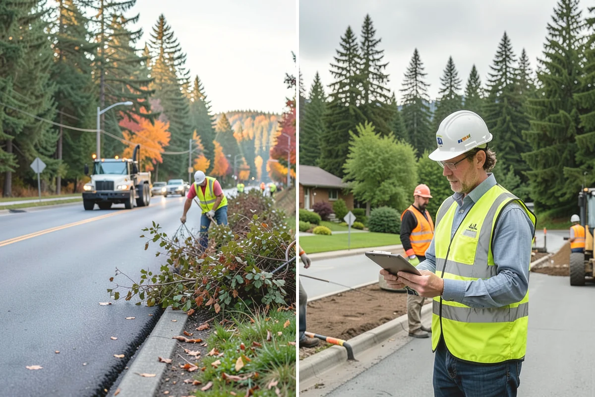 Municipal Vegetation Management in Duvall, King County, WA - We survey corridors and sites to define clearing widths and treatment methods