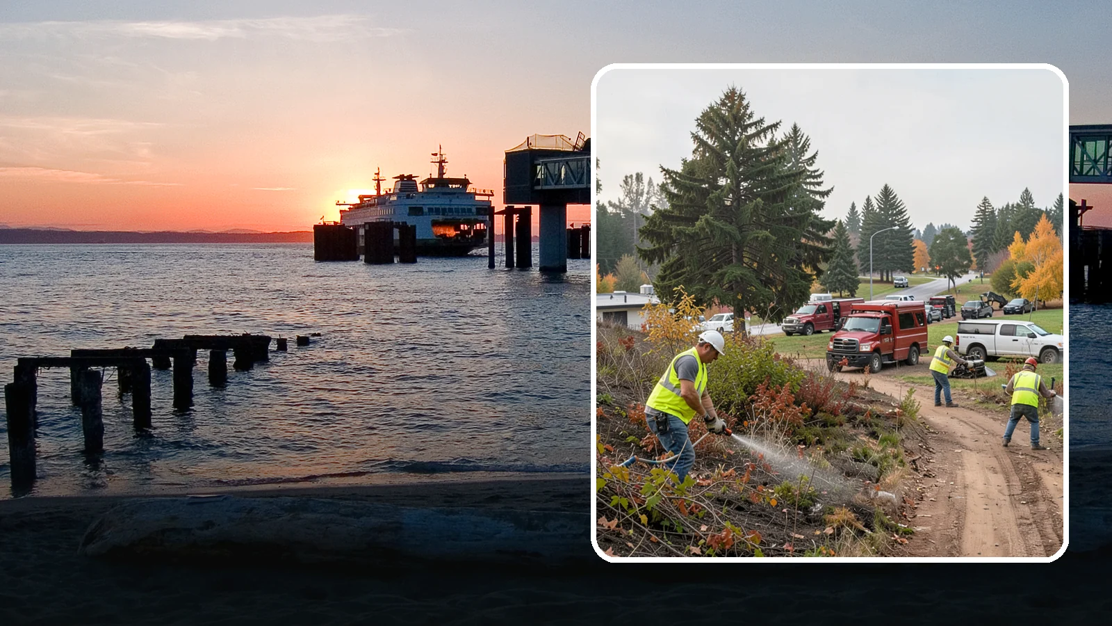 Municipal Vegetation Management in Edmonds, Snohomish County, WA - We control brush, invasive growth, and encroaching vegetation across public rights-of-way, easements, and facility grounds for...