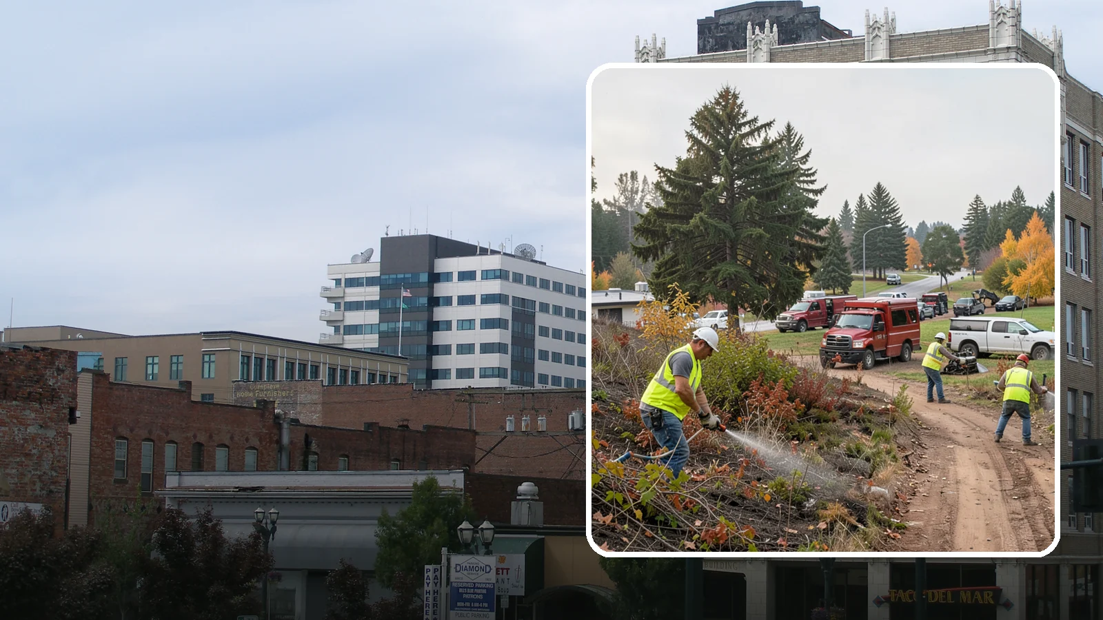Municipal Vegetation Management in Everett, Snohomish County, WA - We control brush, invasive growth, and encroaching vegetation across public rights-of-way, easements, and facility grounds for...