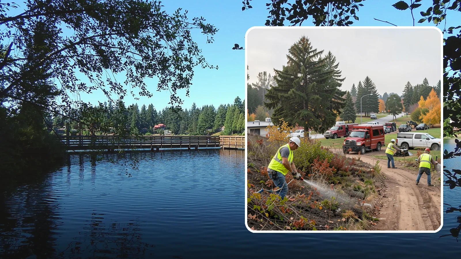Municipal Vegetation Management in Federal Way, King County, WA - We control brush, invasive growth, and encroaching vegetation across public rights-of-way, easements, and facility grounds for...
