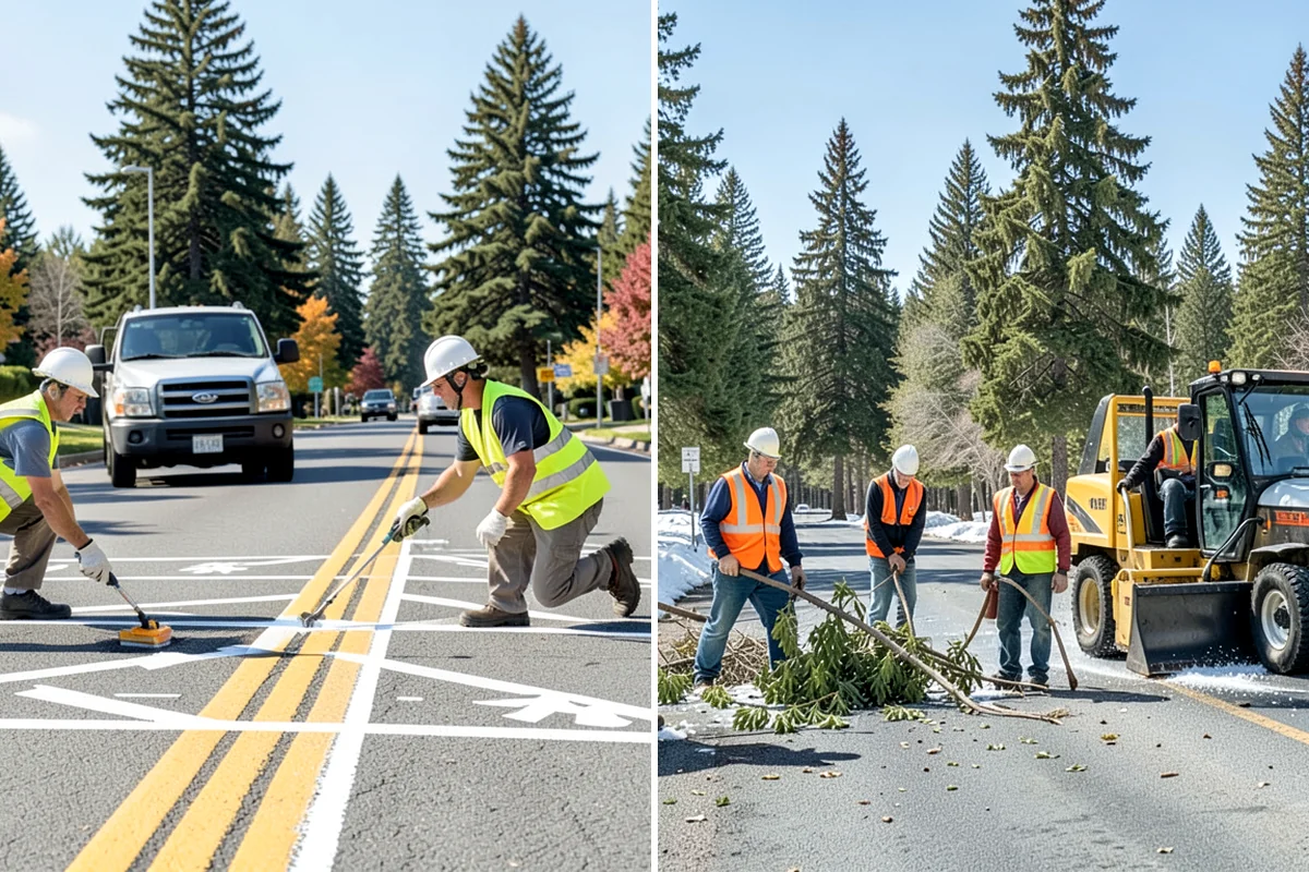 Municipal Vegetation Management in Federal Way, King County, WA - We survey corridors and sites to define clearing widths and treatment methods