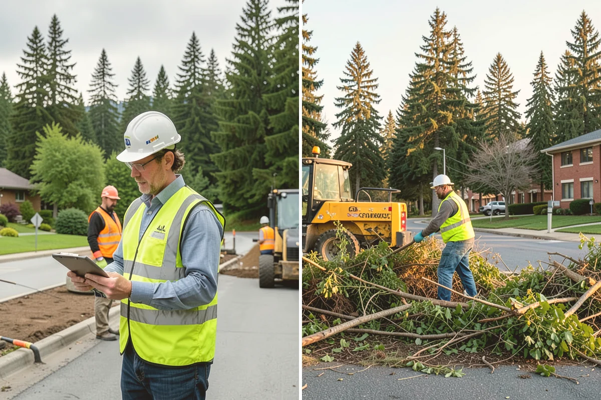 Municipal Vegetation Management in Fife, Pierce County, WA - We survey corridors and sites to define clearing widths and treatment methods