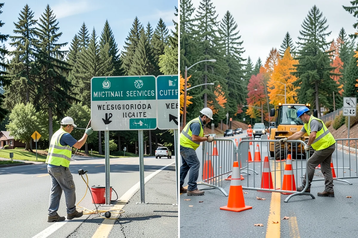 Municipal Vegetation Management in Gig Harbor, Pierce County, WA - We survey corridors and sites to define clearing widths and treatment methods