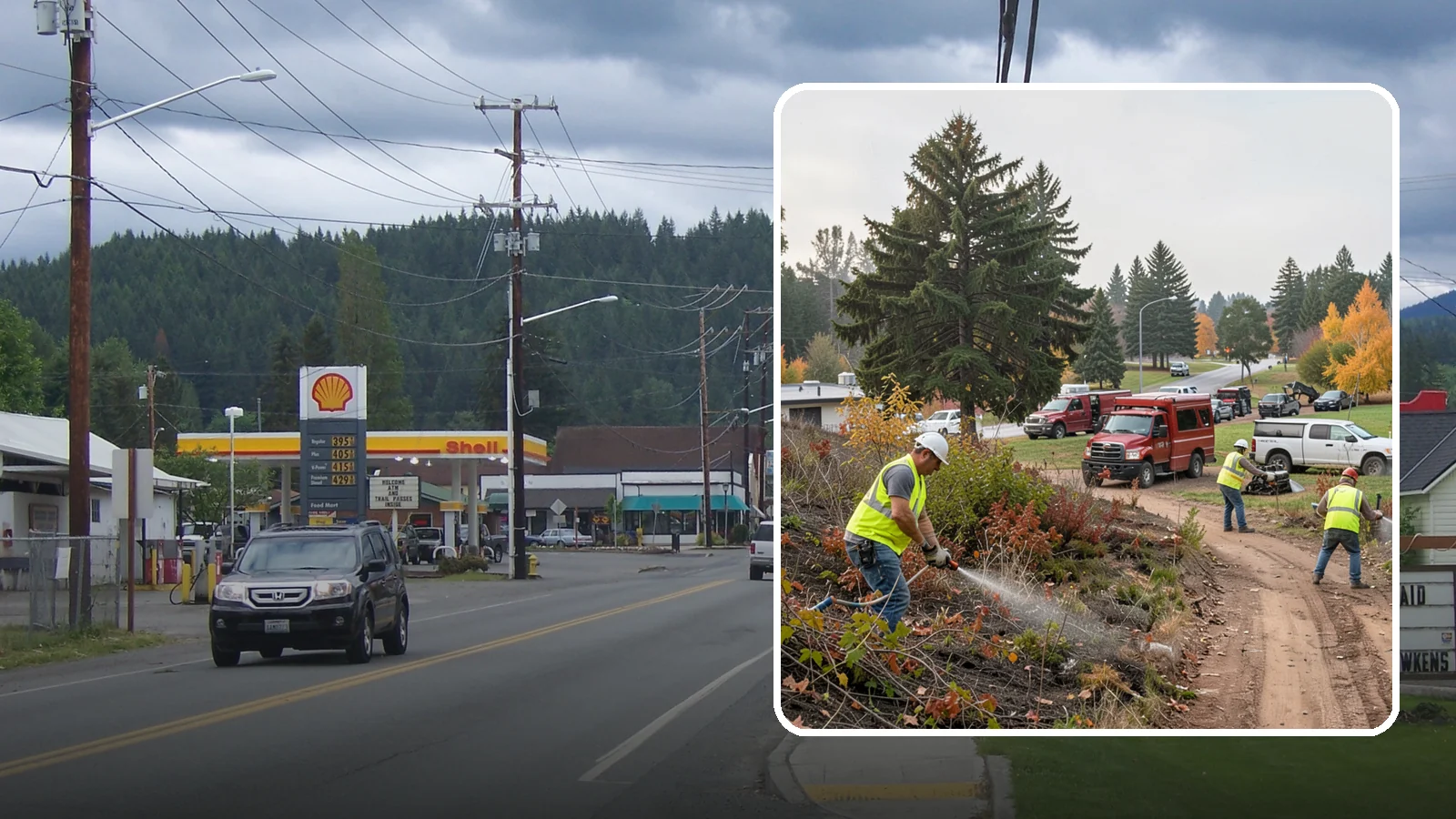 Municipal Vegetation Management in Granite Falls, Snohomish County, WA - We control brush, invasive growth, and encroaching vegetation across public rights-of-way, easements, and facility grounds for...