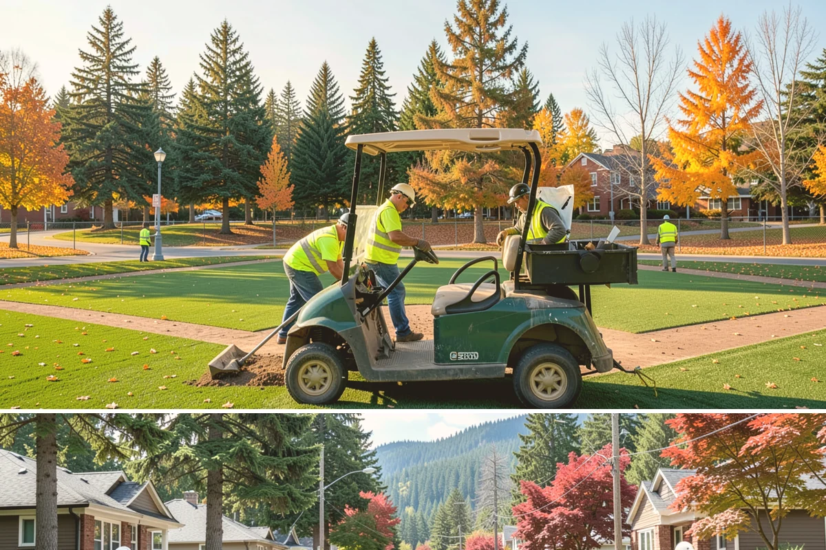 Municipal Vegetation Management in Hunts Point, King County, WA - Growing-season cycles from spring through early fall deliver the most durable control, with mechanical clearing available...