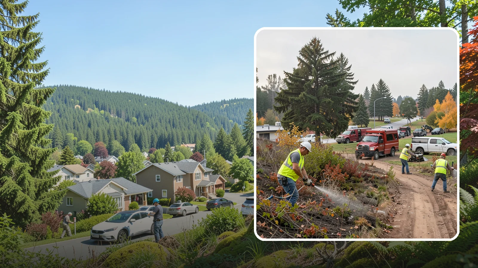 Municipal Vegetation Management in Index, Snohomish County, WA - We control brush, invasive growth, and encroaching vegetation across public rights-of-way, easements, and facility grounds for...