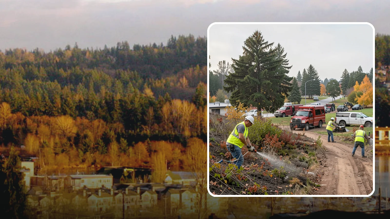 Municipal Vegetation Management in Kenmore, King County, WA - We control brush, invasive growth, and encroaching vegetation across public rights-of-way, easements, and facility grounds for...