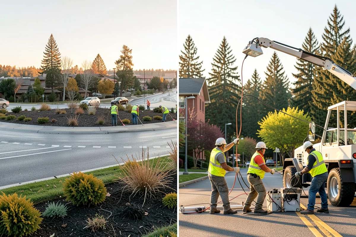 Municipal Vegetation Management in Kenmore, King County, WA - We survey corridors and sites to define clearing widths and treatment methods