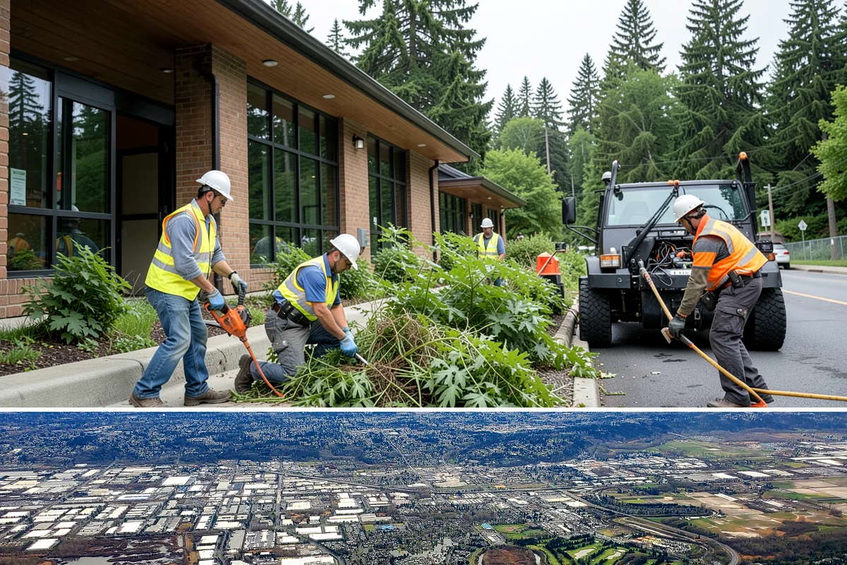 Municipal Vegetation Management in Kent, King County, WA - Growing-season cycles from spring through early fall deliver the most durable control, with mechanical clearing available...