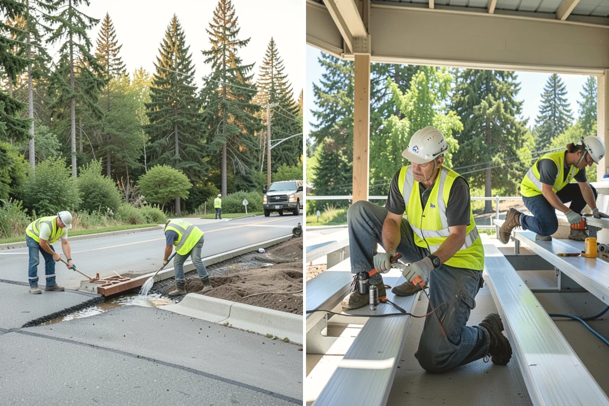 Municipal Vegetation Management in Lake Stevens, Snohomish County, WA - We survey corridors and sites to define clearing widths and treatment methods