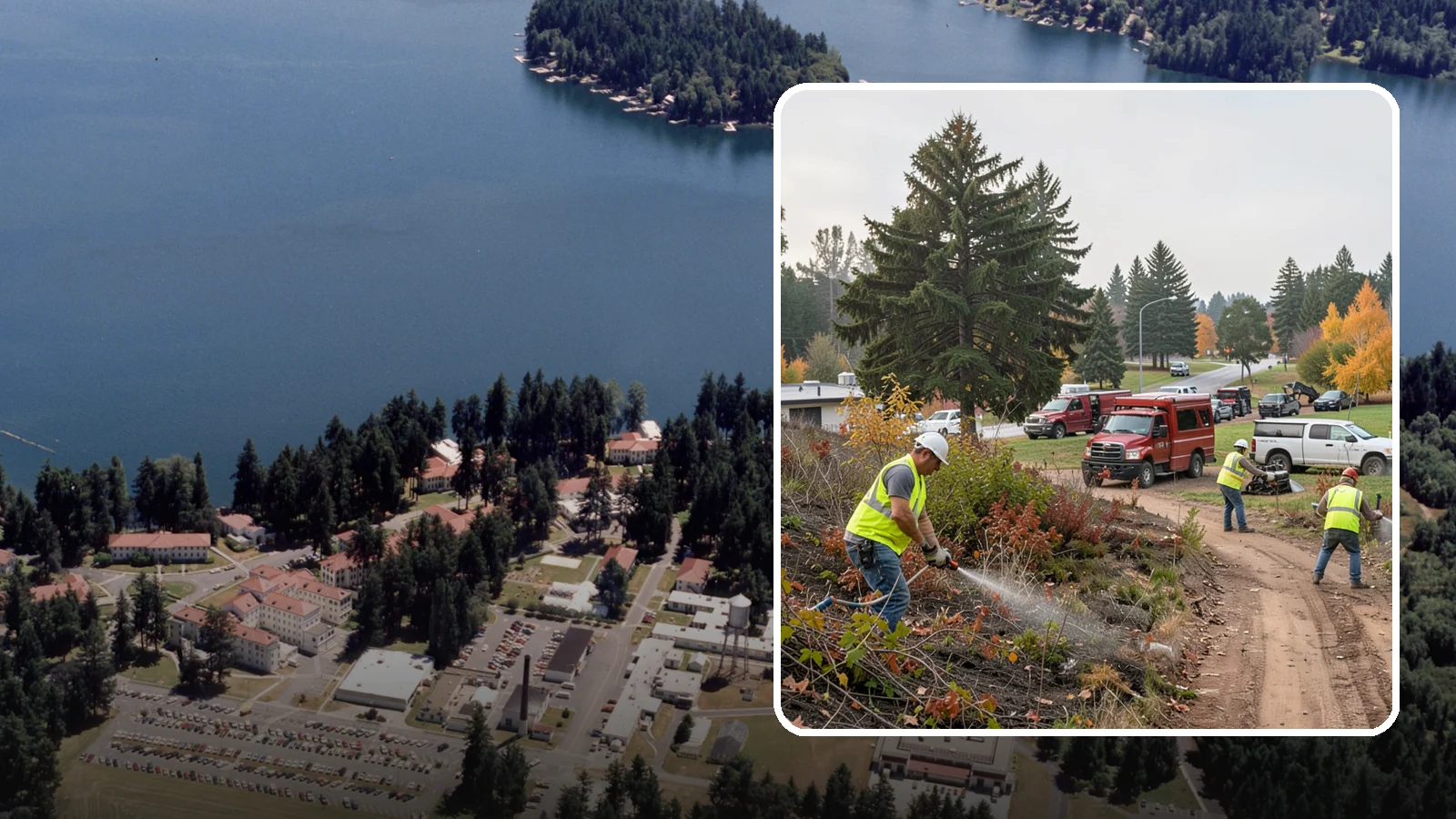 Municipal Vegetation Management in Lakewood, Pierce County, WA - We control brush, invasive growth, and encroaching vegetation across public rights-of-way, easements, and facility grounds for...