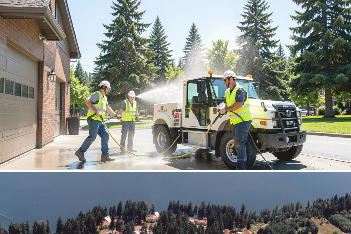 Municipal Vegetation Management in Lakewood, Pierce County, WA - Growing-season cycles from spring through early fall deliver the most durable control, with mechanical clearing available...