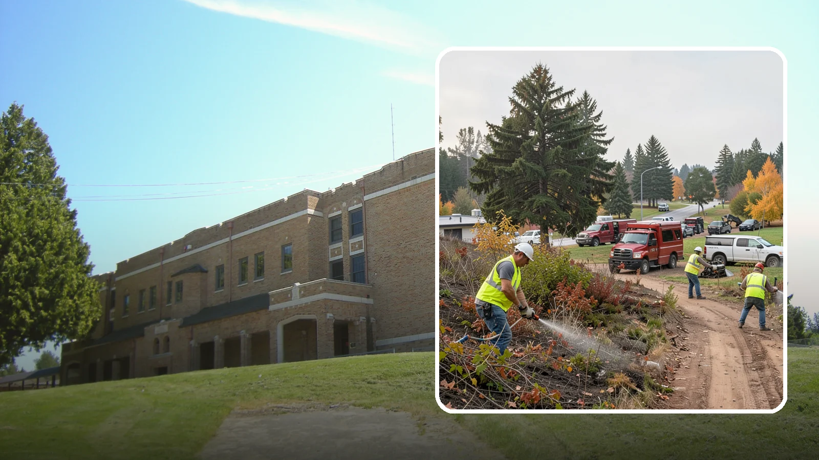 Municipal Vegetation Management in Maple Valley, King County, WA - We control brush, invasive growth, and encroaching vegetation across public rights-of-way, easements, and facility grounds for...