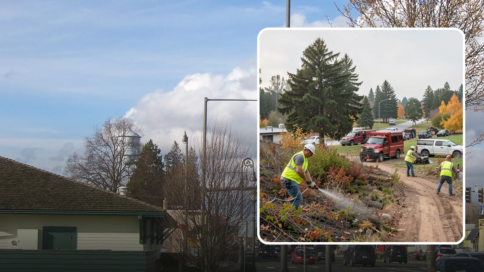Municipal Vegetation Management in Marysville, Snohomish County, WA - We control brush, invasive growth, and encroaching vegetation across public rights-of-way, easements, and facility grounds for...