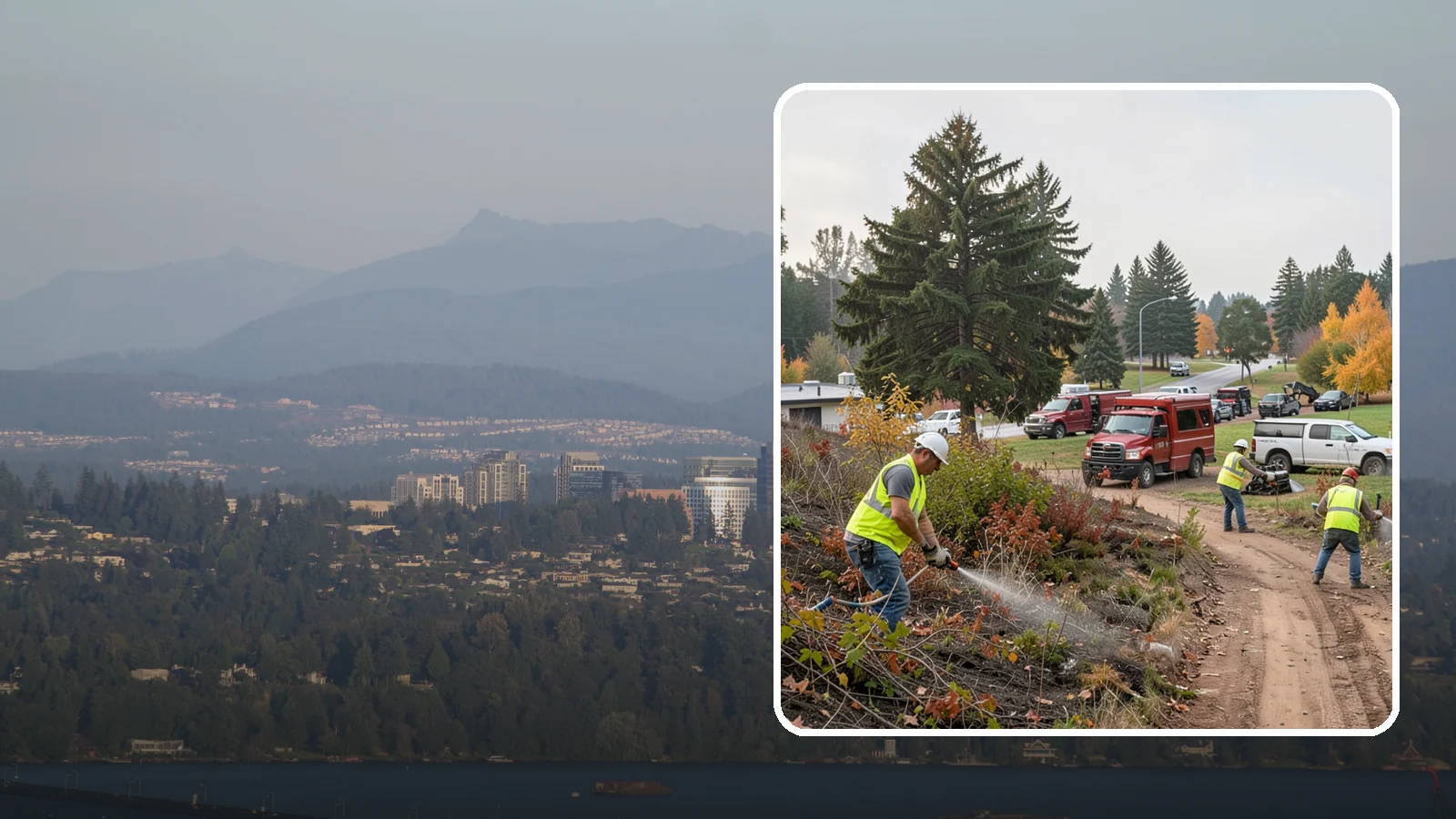 Municipal Vegetation Management in Medina, King County, WA - We control brush, invasive growth, and encroaching vegetation across public rights-of-way, easements, and facility grounds for...