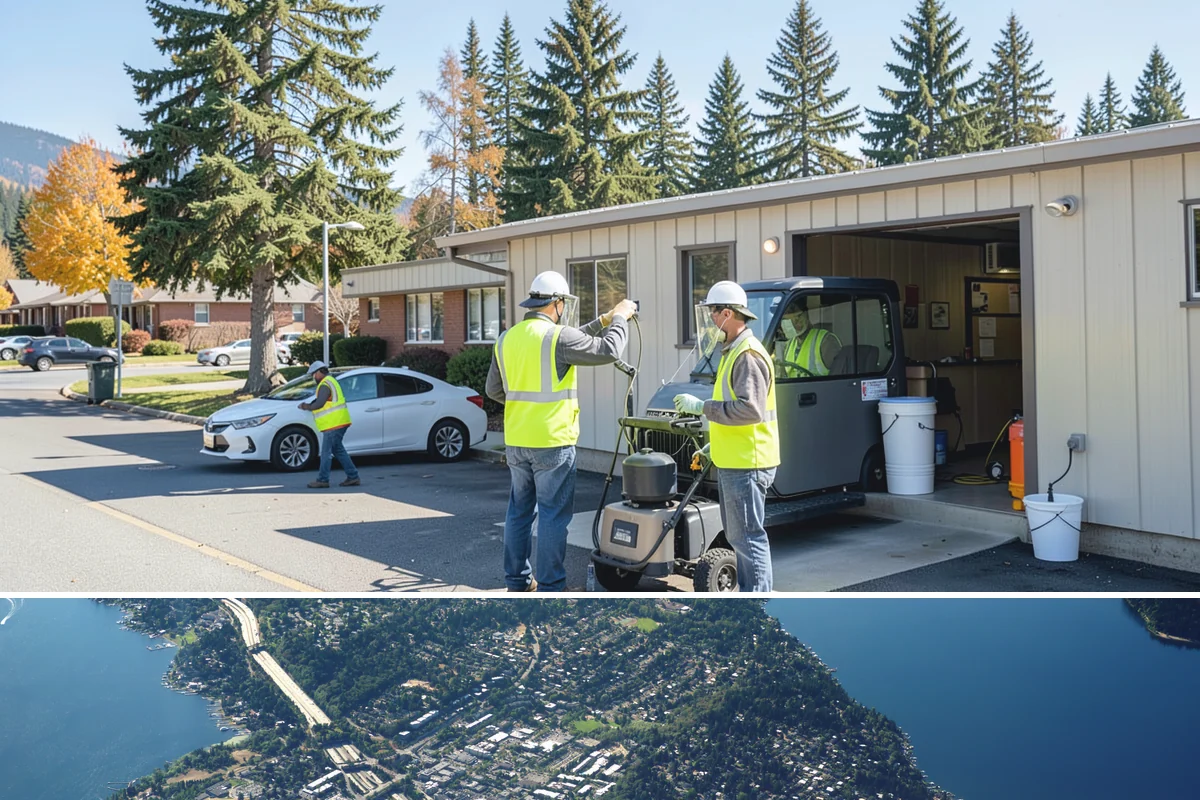 Municipal Vegetation Management in Mercer Island, King County, WA - Growing-season cycles from spring through early fall deliver the most durable control, with mechanical clearing available...
