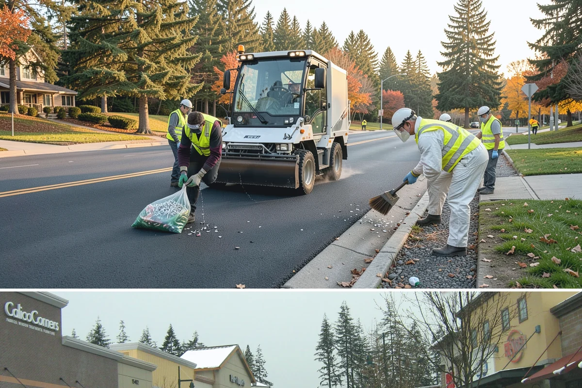 Municipal Vegetation Management in Mill Creek, Snohomish County, WA - Growing-season cycles from spring through early fall deliver the most durable control, with mechanical clearing available...