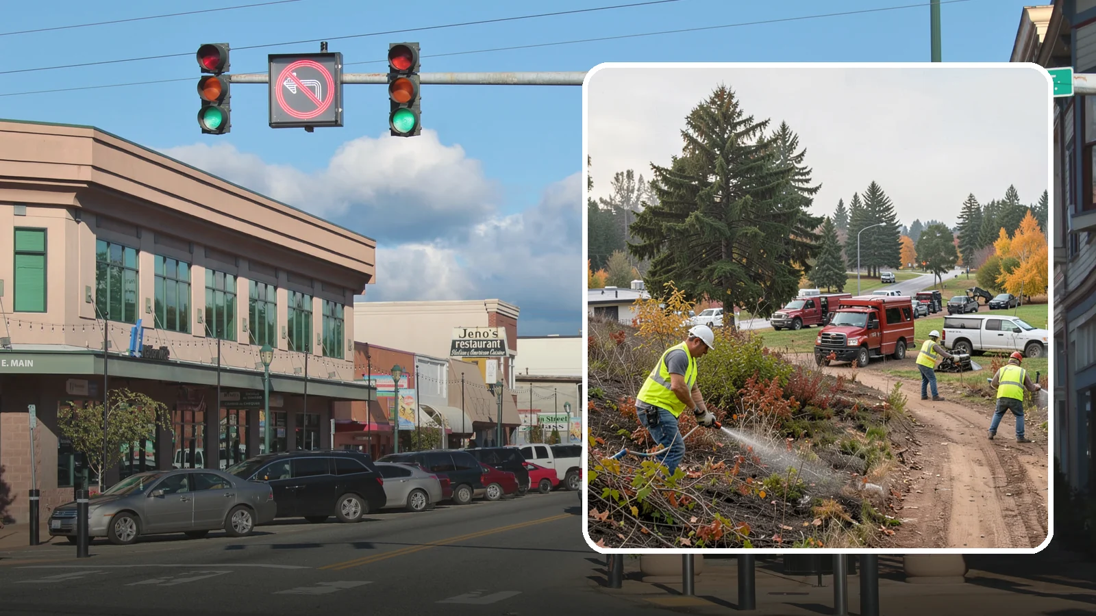 Municipal Vegetation Management in Monroe, Snohomish County, WA - We control brush, invasive growth, and encroaching vegetation across public rights-of-way, easements, and facility grounds for...