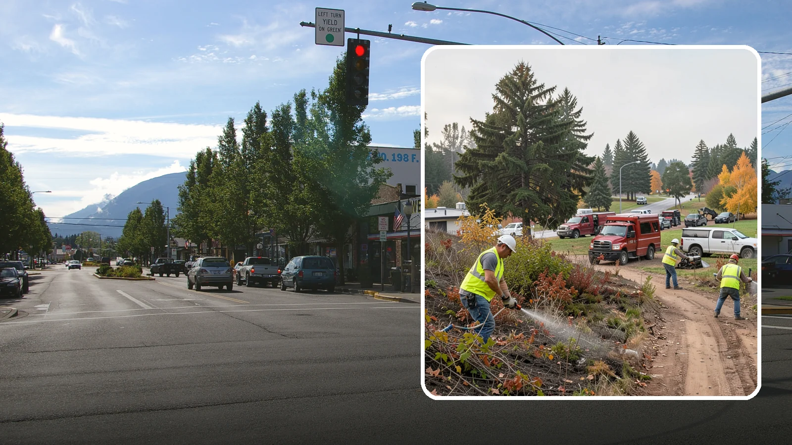 Municipal Vegetation Management in North Bend, King County, WA - We control brush, invasive growth, and encroaching vegetation across public rights-of-way, easements, and facility grounds for...