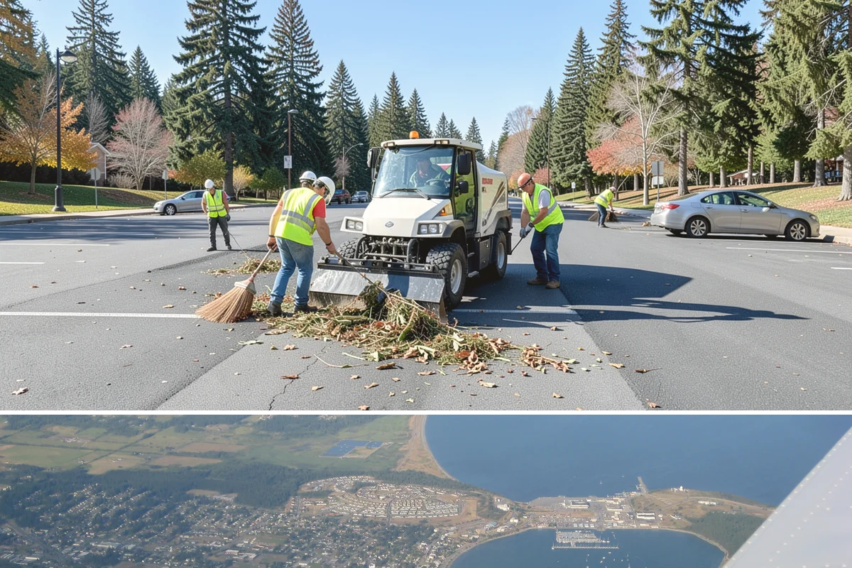 Municipal Vegetation Management in Oak Harbor, Island County, WA - Growing-season cycles from spring through early fall deliver the most durable control, with mechanical clearing available...