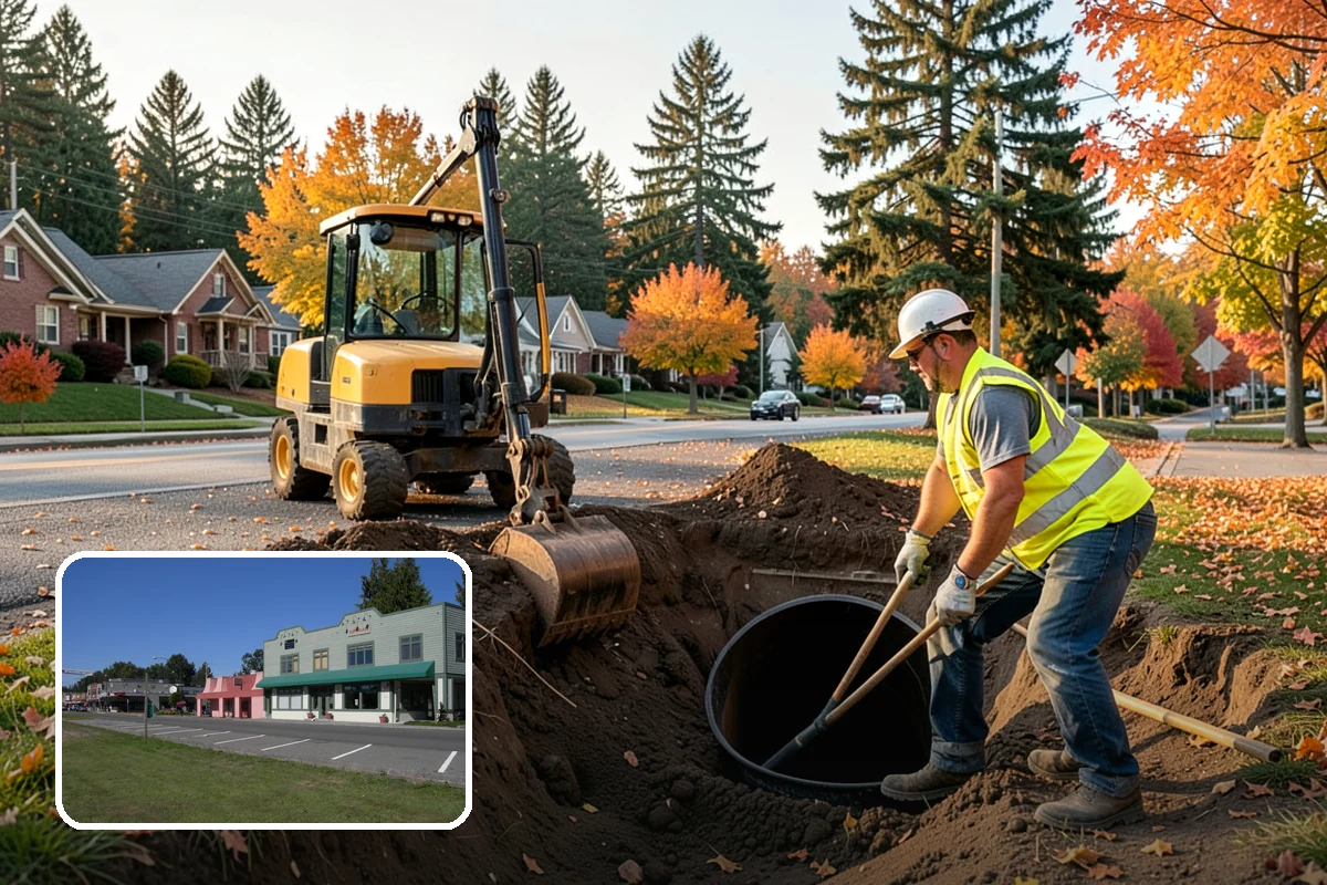 Municipal Vegetation Management in Snoqualmie, King County, WA - Cleared sight lines and signage improve public safety and MUTCD compliance