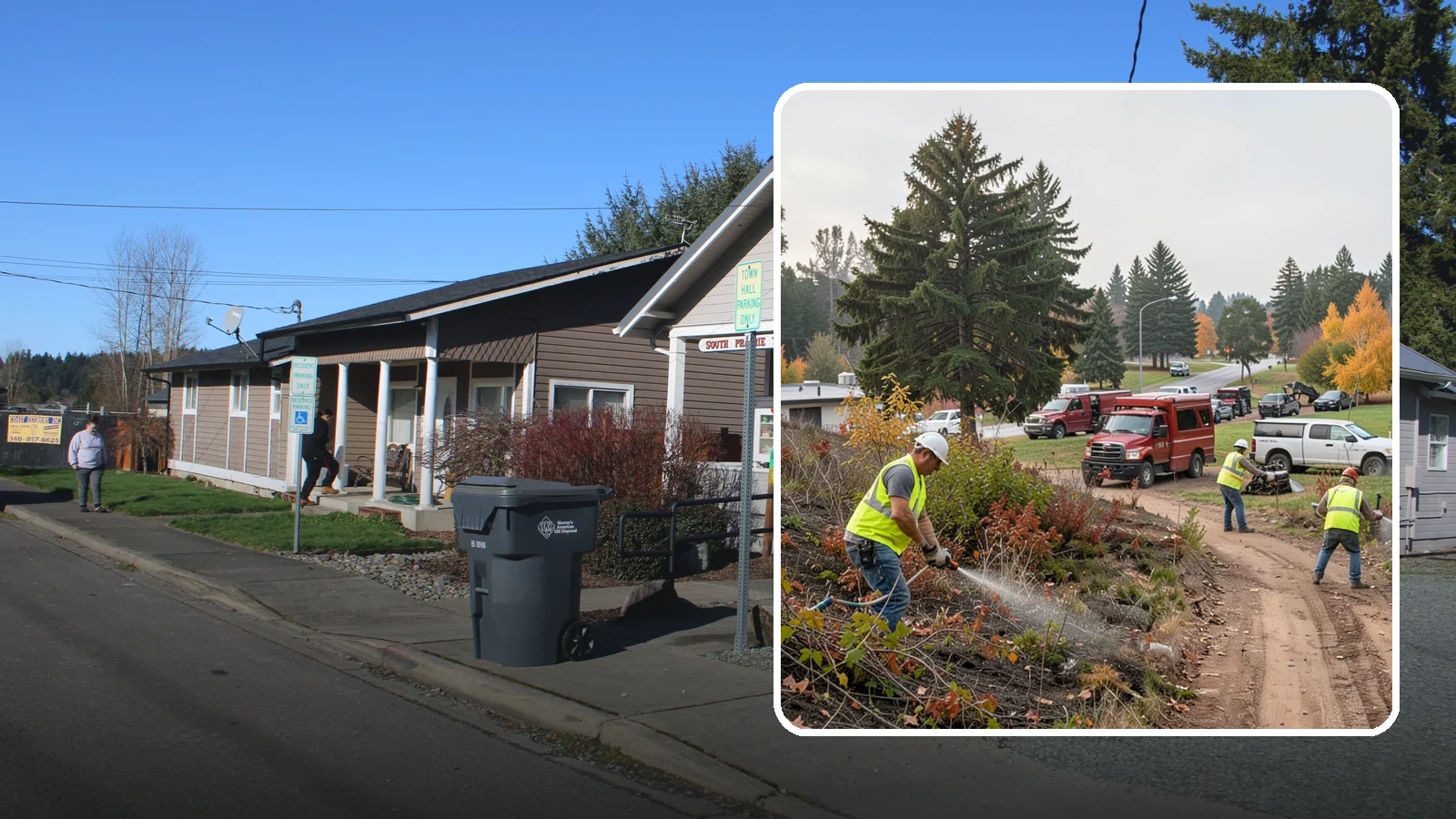 Municipal Vegetation Management in South Prairie, Pierce County, WA - We control brush, invasive growth, and encroaching vegetation across public rights-of-way, easements, and facility grounds for...
