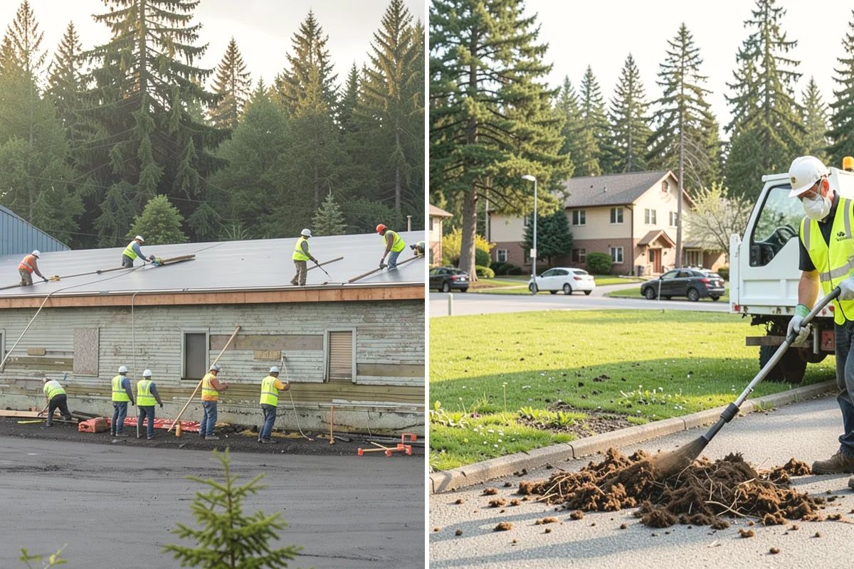 Municipal Vegetation Management in University Place, Pierce County, WA - We survey corridors and sites to define clearing widths and treatment methods
