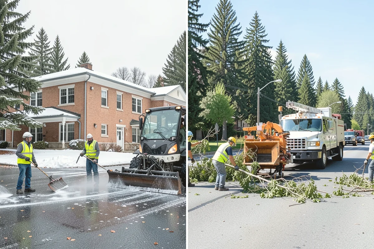 Municipal Vegetation Management in Yarrow Point, King County, WA - We survey corridors and sites to define clearing widths and treatment methods