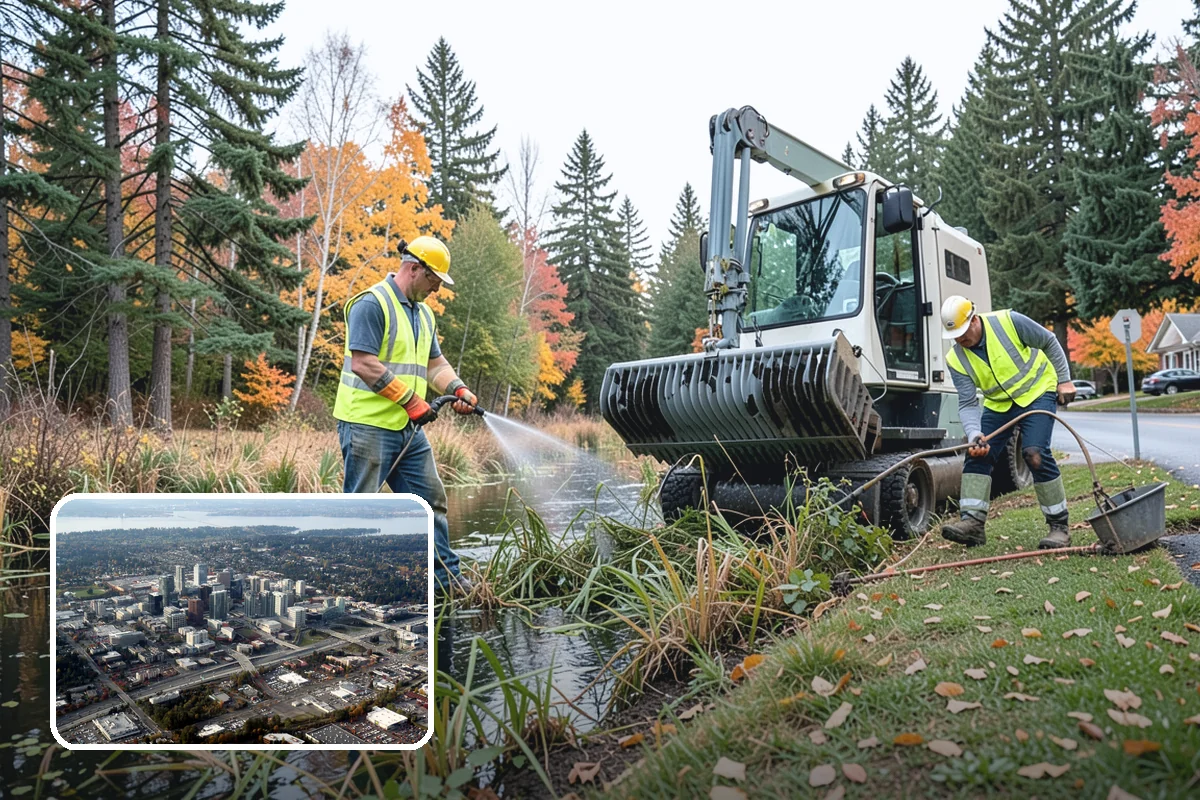Municipal Weed Abatement in Bellevue, King County, WA - Compliance clearing reduces code violations and fire risk