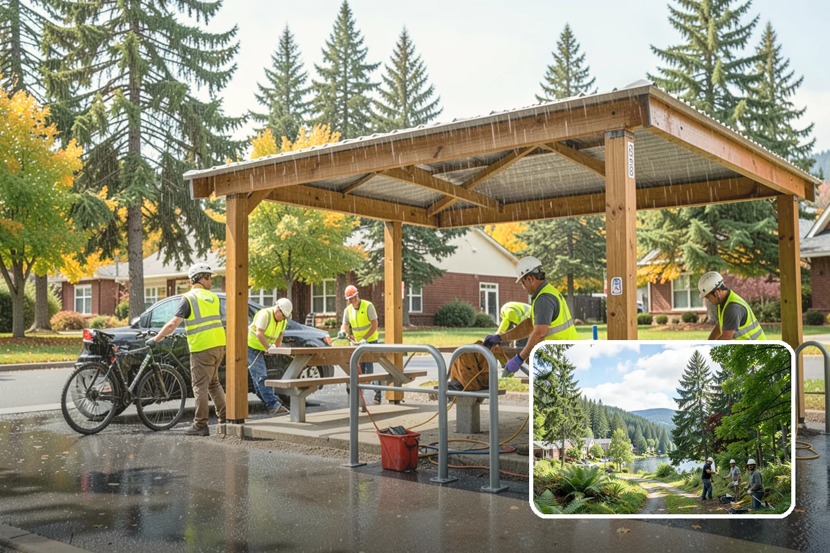 Municipal Weed Abatement in Lake Forest Park, King County, WA - Compliance clearing reduces code violations and fire risk