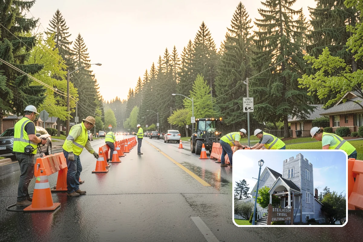 Municipal Weed Abatement in Steilacoom, Pierce County, WA - Compliance clearing reduces code violations and fire risk