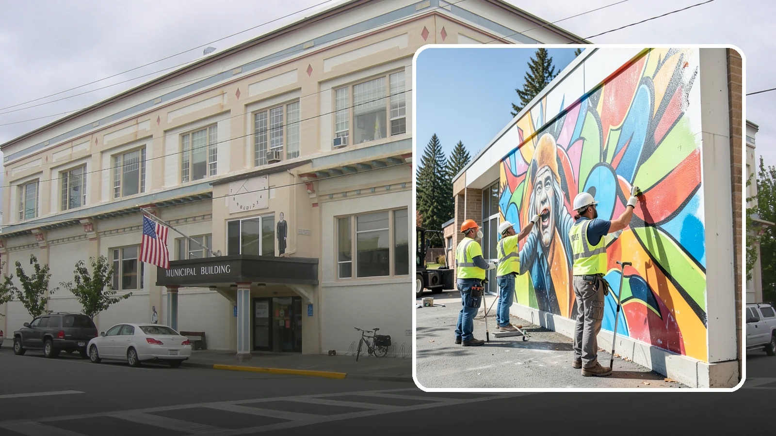 Mural Protection Coating in Anacortes, Skagit County, WA - Clear anti-graffiti coatings that shield public murals while preserving the original artwork.