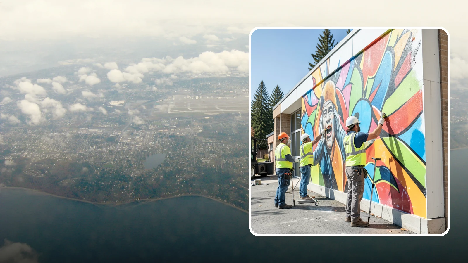 Mural Protection Coating in Burien, King County, WA - Clear anti-graffiti coatings that shield public murals while preserving the original artwork.