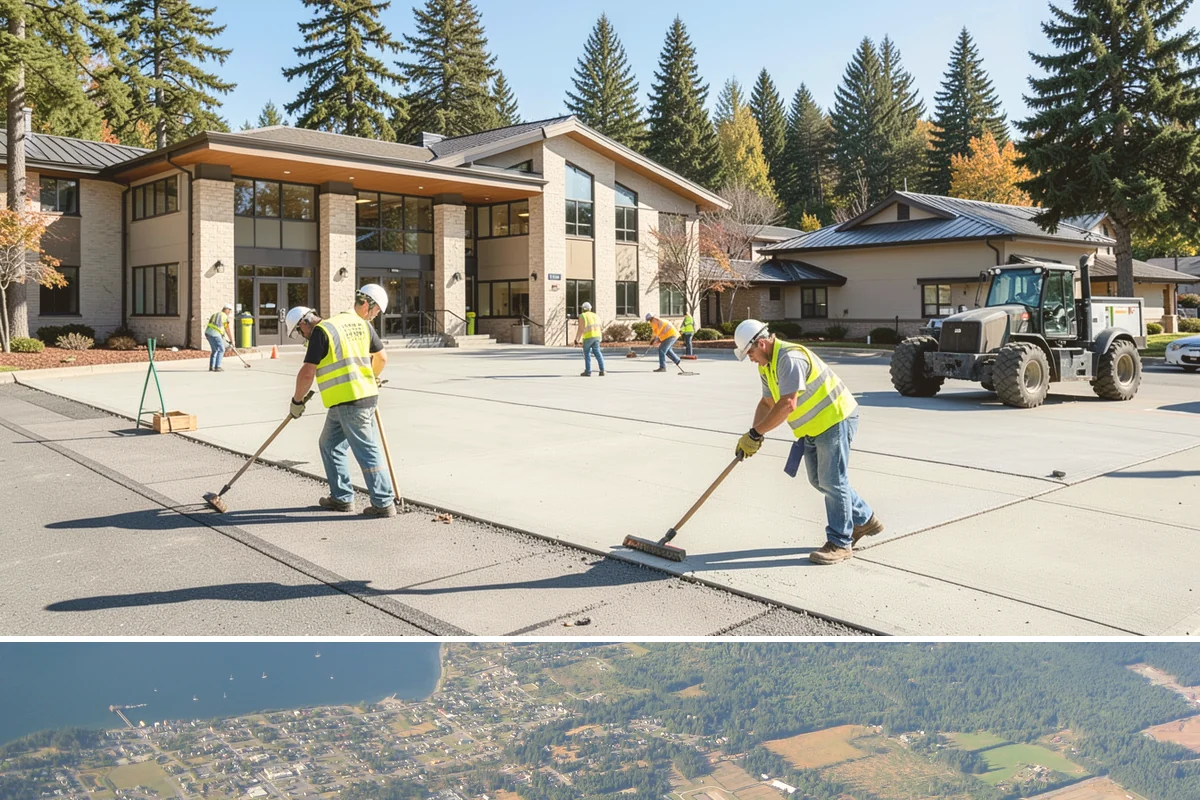 Mural Protection Coating in Coupeville, Island County, WA - Application is scheduled for warm, dry summer windows when the coating can cure fully before autumn rains return.