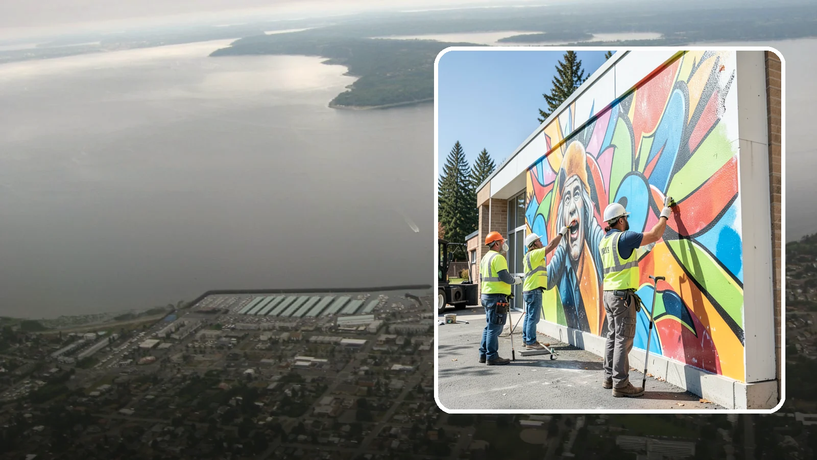 Mural Protection Coating in Des Moines, King County, WA - Clear anti-graffiti coatings that shield public murals while preserving the original artwork.