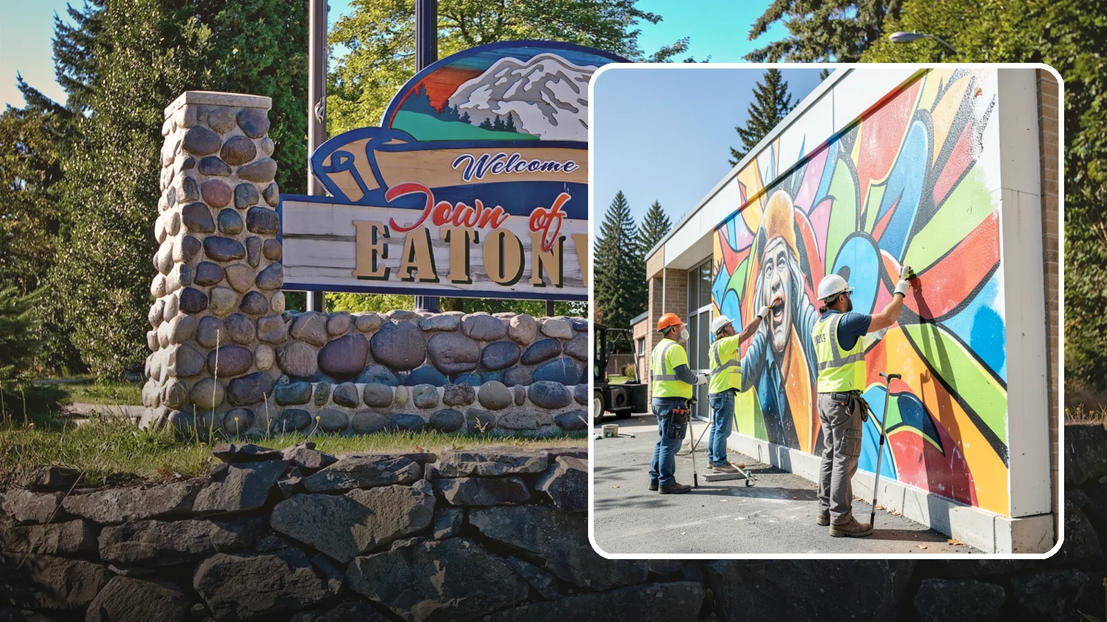 Mural Protection Coating in Eatonville, Pierce County, WA - Clear anti-graffiti coatings that shield public murals while preserving the original artwork.