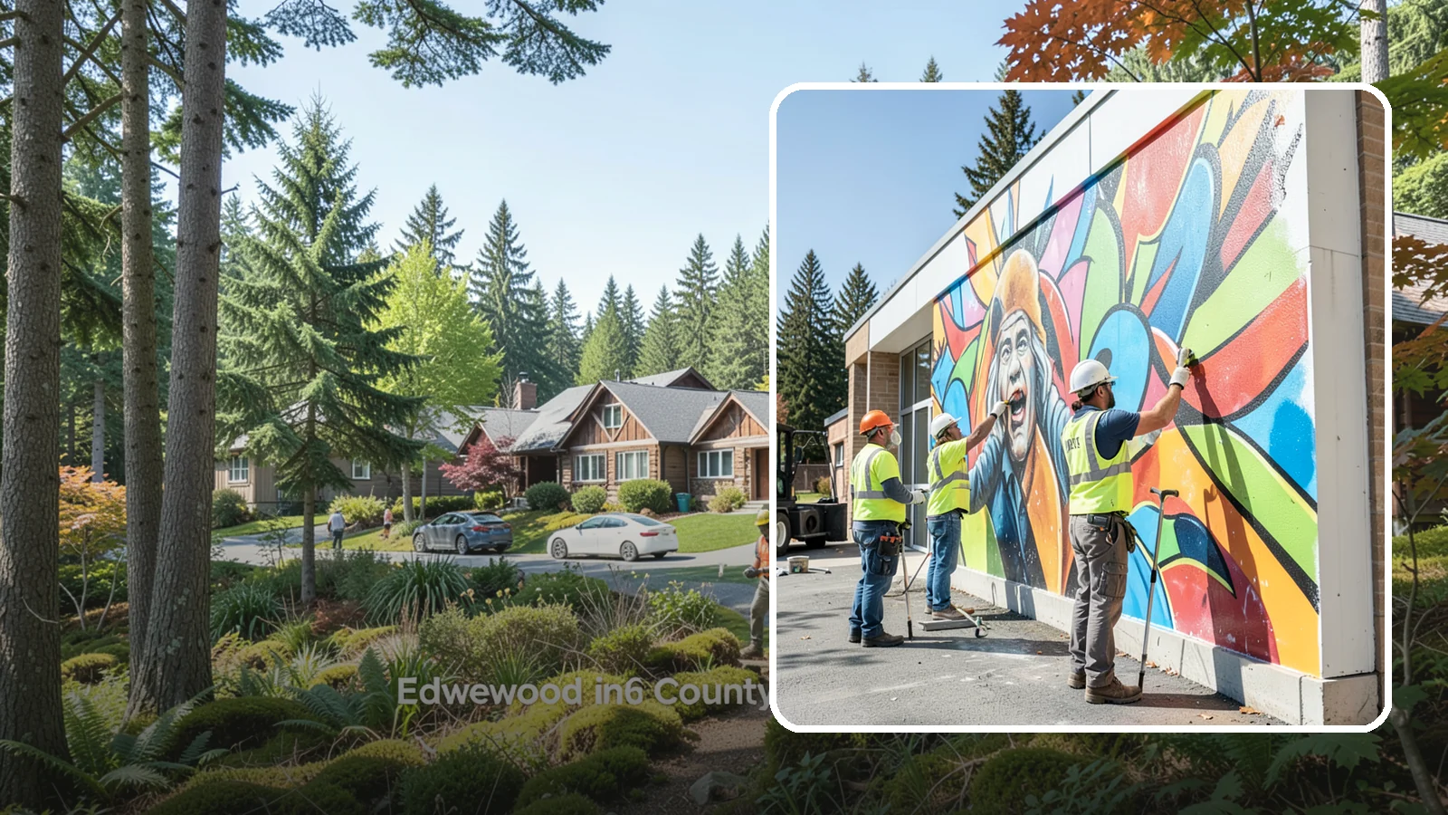 Mural Protection Coating in Edgewood, Pierce County, WA - Clear anti-graffiti coatings that shield public murals while preserving the original artwork.
