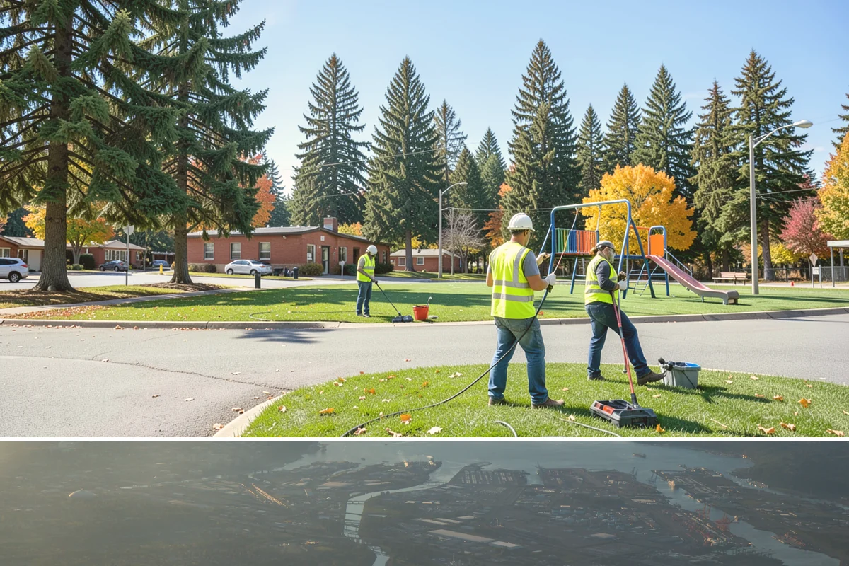 Mural Protection Coating in Fife, Pierce County, WA - Application is scheduled for warm, dry summer windows when the coating can cure fully before autumn rains return.