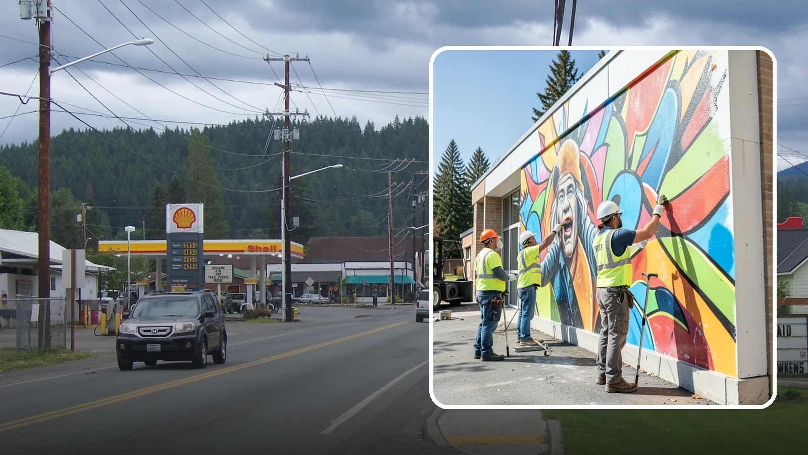 Mural Protection Coating in Granite Falls, Snohomish County, WA - Clear anti-graffiti coatings that shield public murals while preserving the original artwork.
