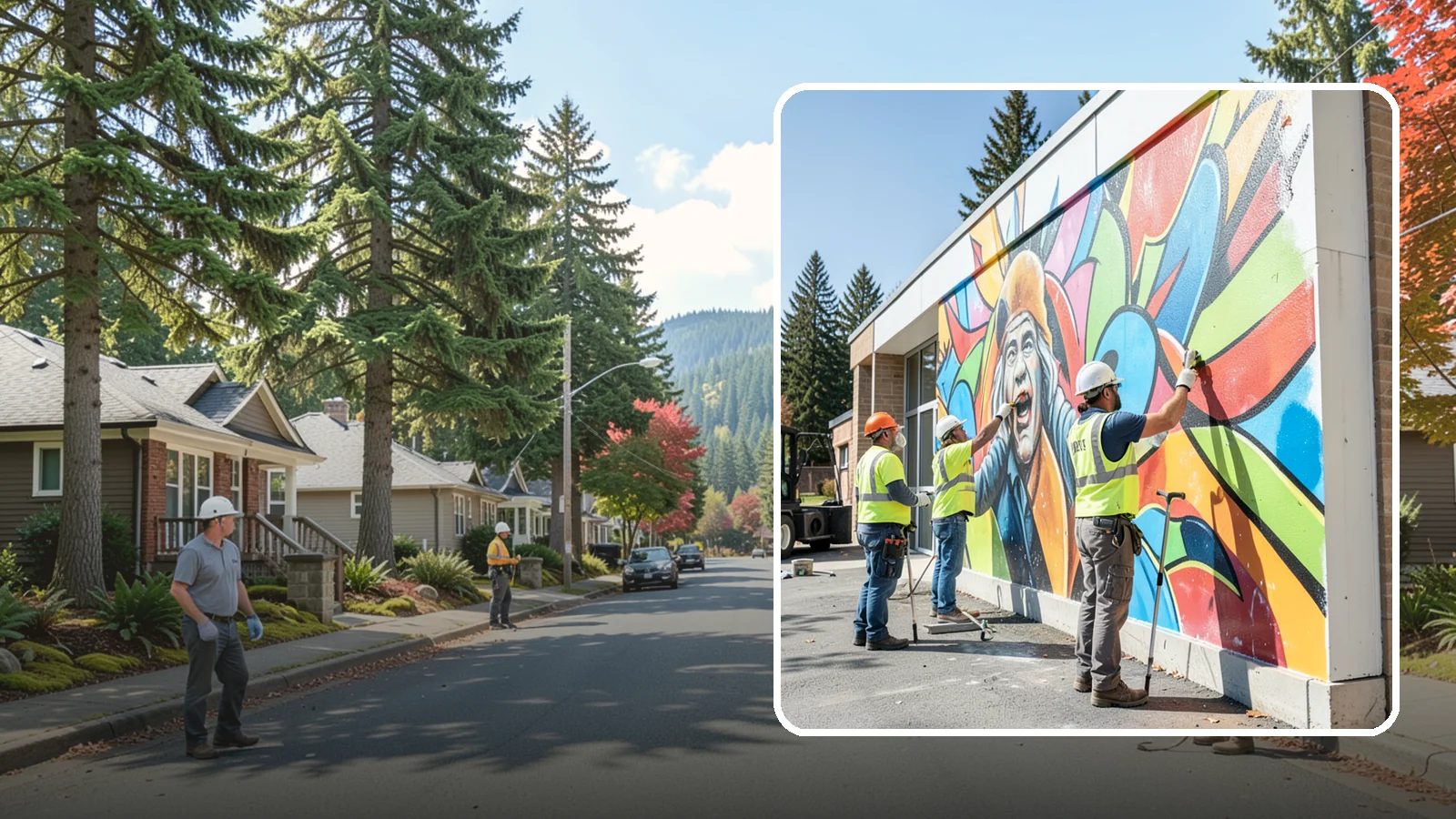 Mural Protection Coating in Hunts Point, King County, WA - Clear anti-graffiti coatings that shield public murals while preserving the original artwork.