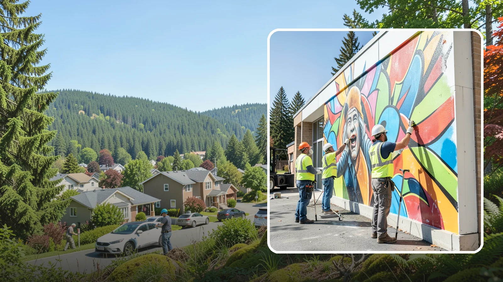 Mural Protection Coating in Index, Snohomish County, WA - Clear anti-graffiti coatings that shield public murals while preserving the original artwork.