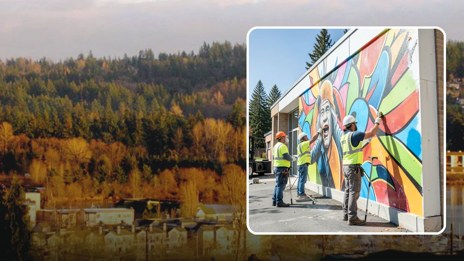 Mural Protection Coating in Kenmore, King County, WA - Clear anti-graffiti coatings that shield public murals while preserving the original artwork.