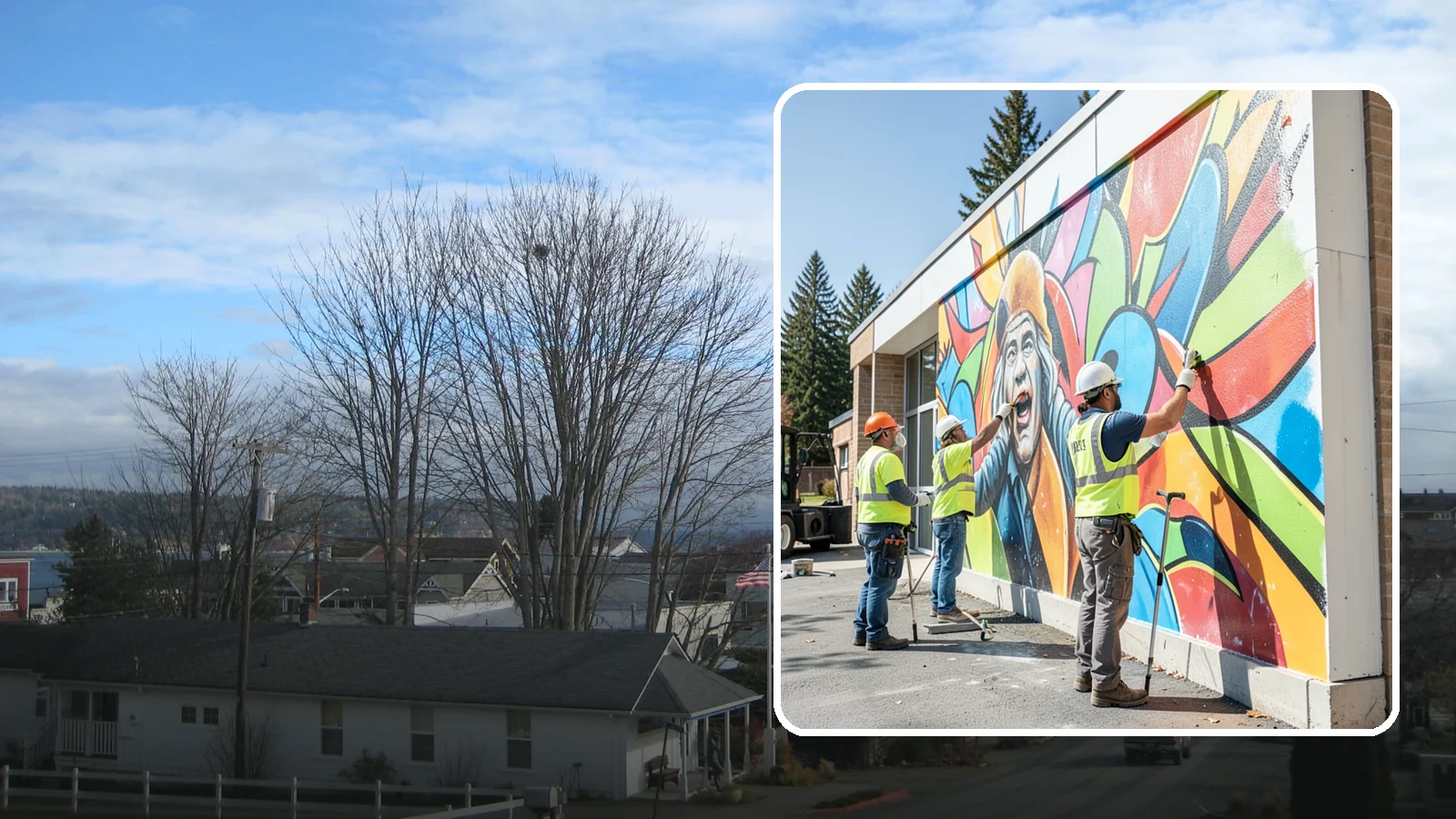 Mural Protection Coating in Langley, Island County, WA - Clear anti-graffiti coatings that shield public murals while preserving the original artwork.