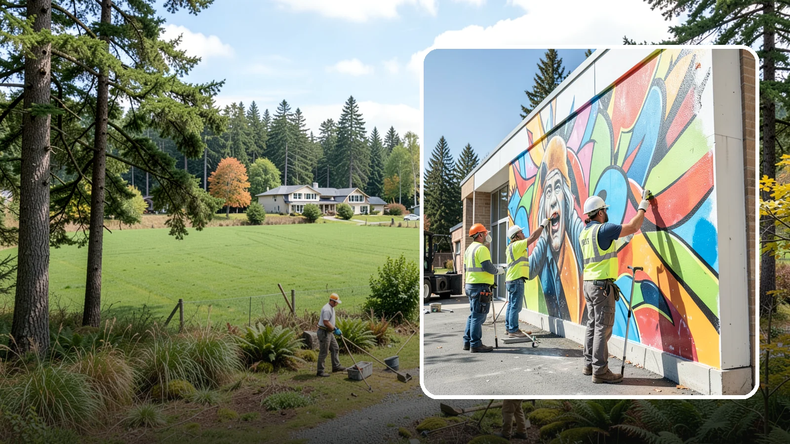 Mural Protection Coating in Lyman, Skagit County, WA - Clear anti-graffiti coatings that shield public murals while preserving the original artwork.
