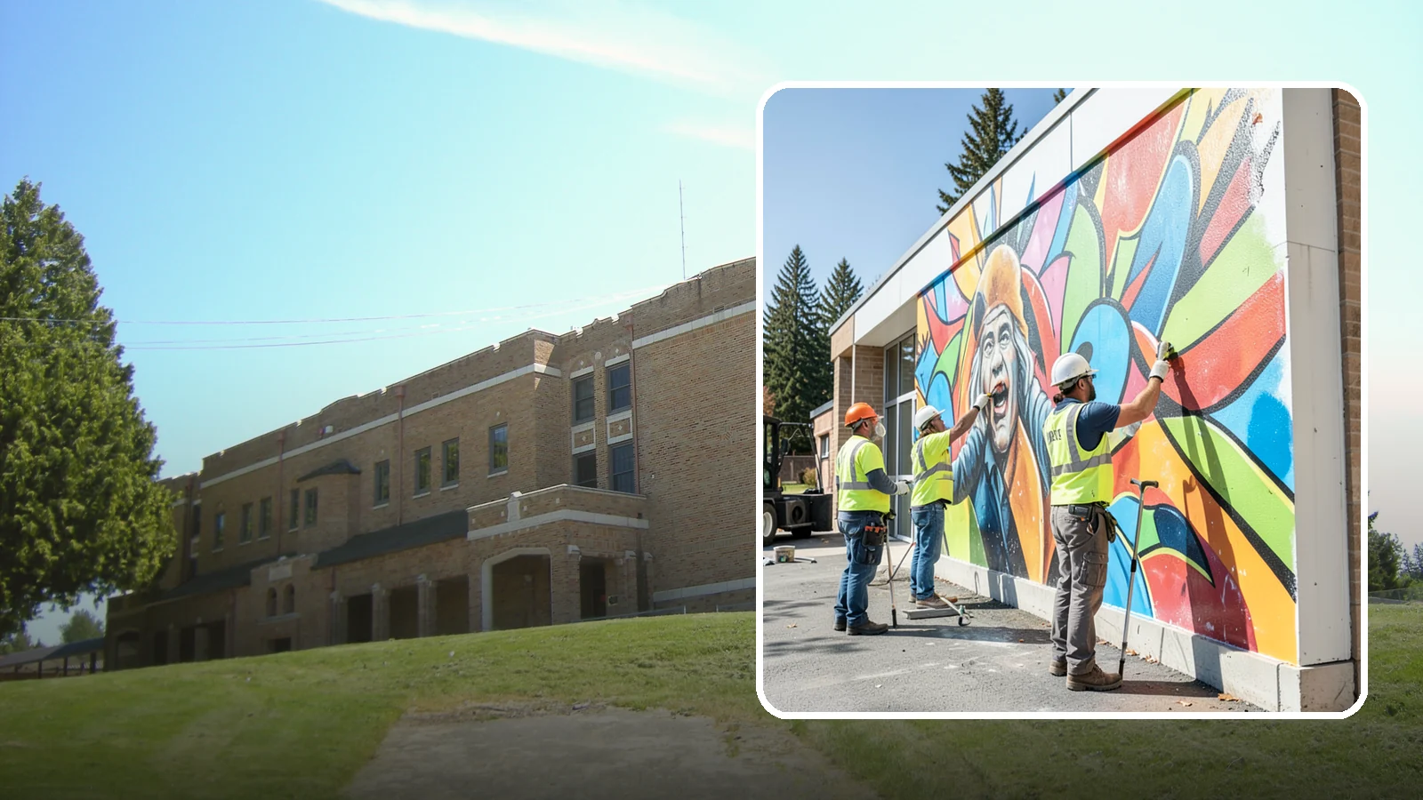 Mural Protection Coating in Maple Valley, King County, WA - Clear anti-graffiti coatings that shield public murals while preserving the original artwork.