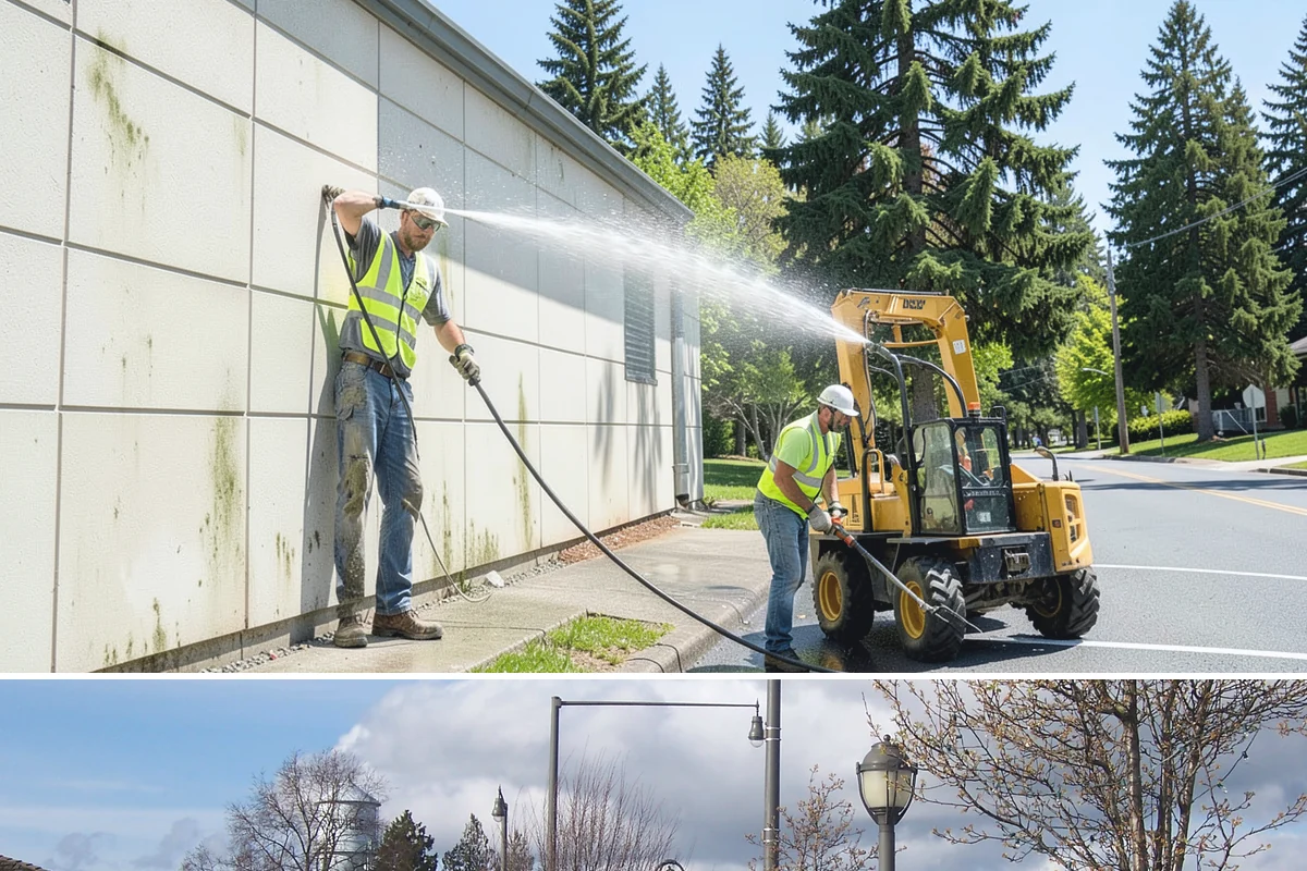 Mural Protection Coating in Marysville, Snohomish County, WA - Application is scheduled for warm, dry summer windows when the coating can cure fully before autumn rains return.
