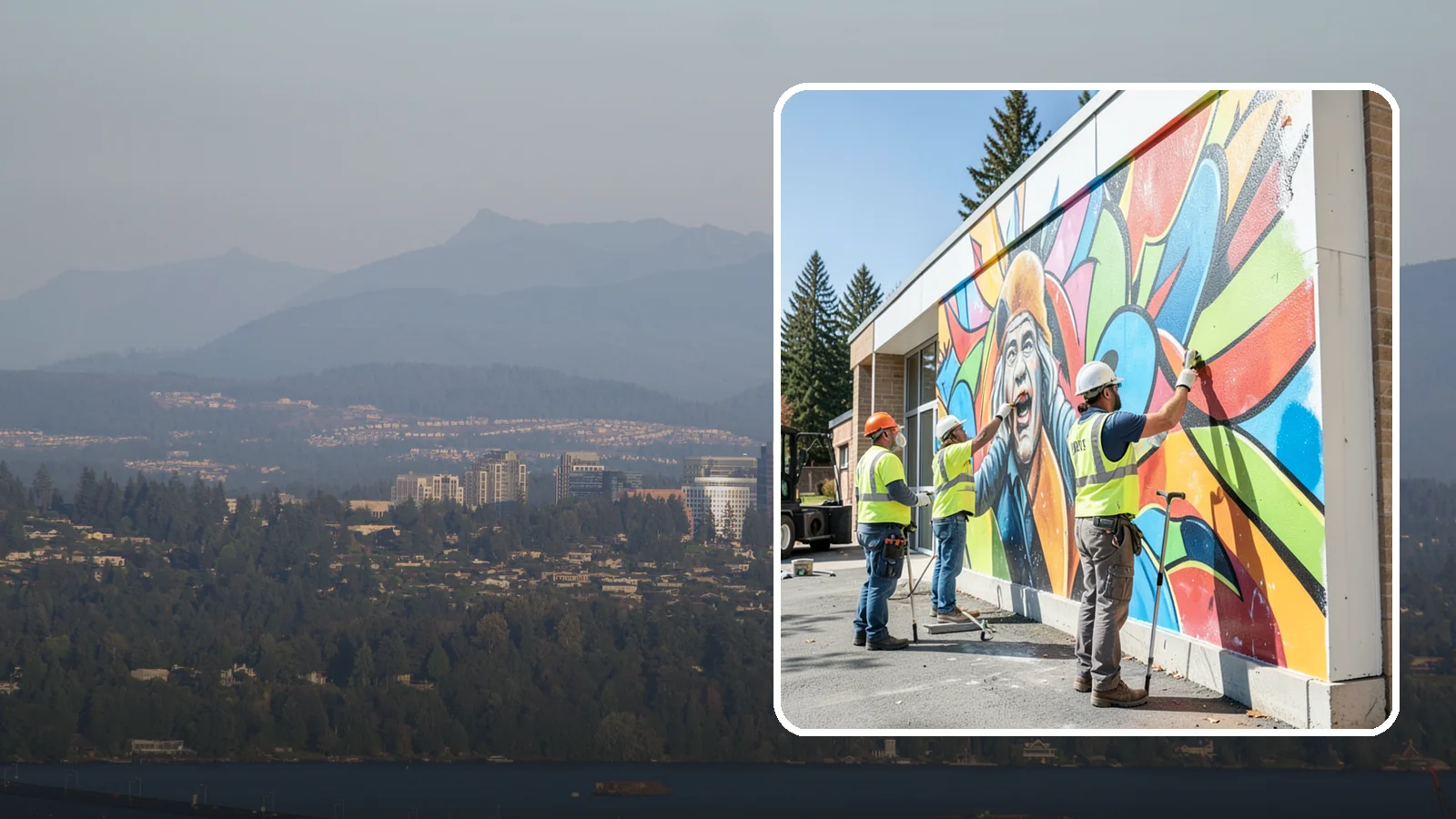 Mural Protection Coating in Medina, King County, WA - Clear anti-graffiti coatings that shield public murals while preserving the original artwork.