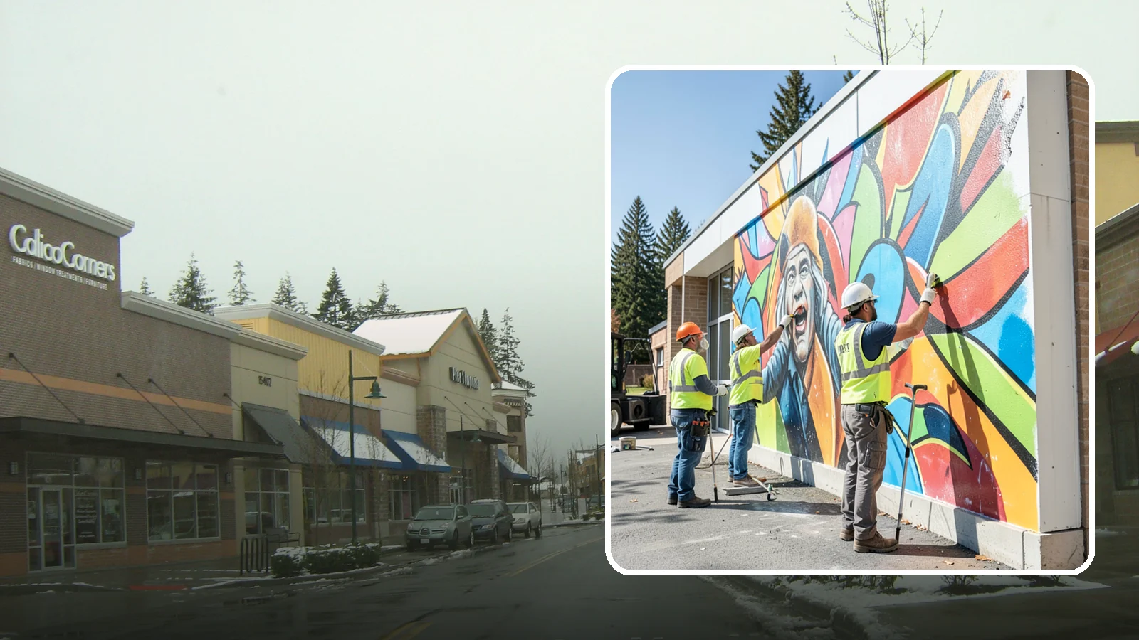 Mural Protection Coating in Mill Creek, Snohomish County, WA - Clear anti-graffiti coatings that shield public murals while preserving the original artwork.